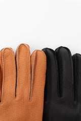 CARIBOU LEATHER GLOVES - Men