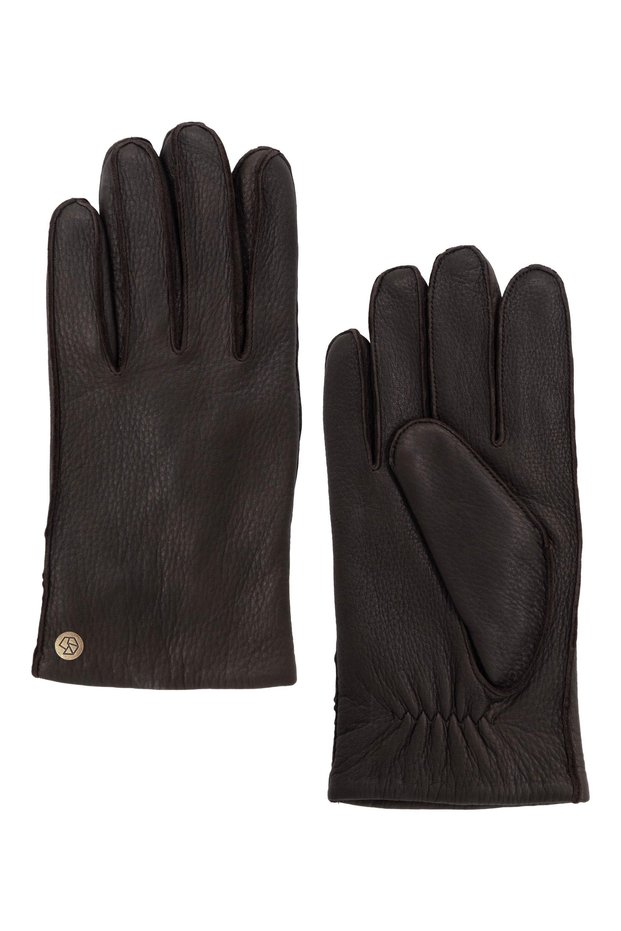 CARIBOU LEATHER GLOVES - Men