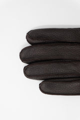 CARIBOU LEATHER GLOVES - Men