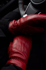 SUTTON LEATHER MITTENS - Women