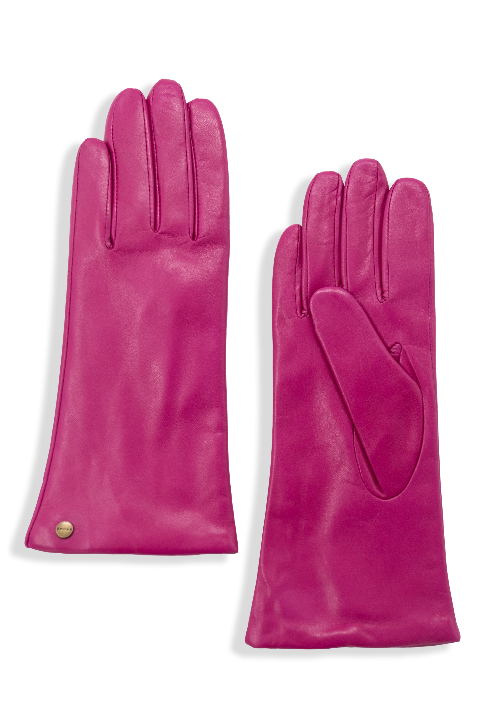SYDNEY CASHMERE LINED LONG LEATHER GLOVES - Women