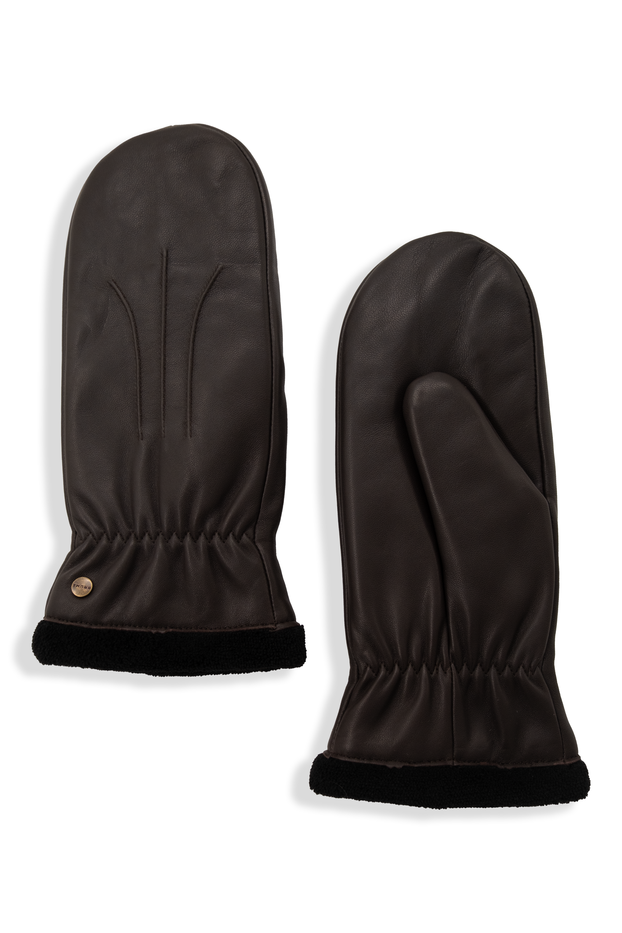 SUTTON LEATHER MITTENS - Women