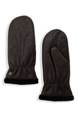SUTTON LEATHER MITTENS - Women