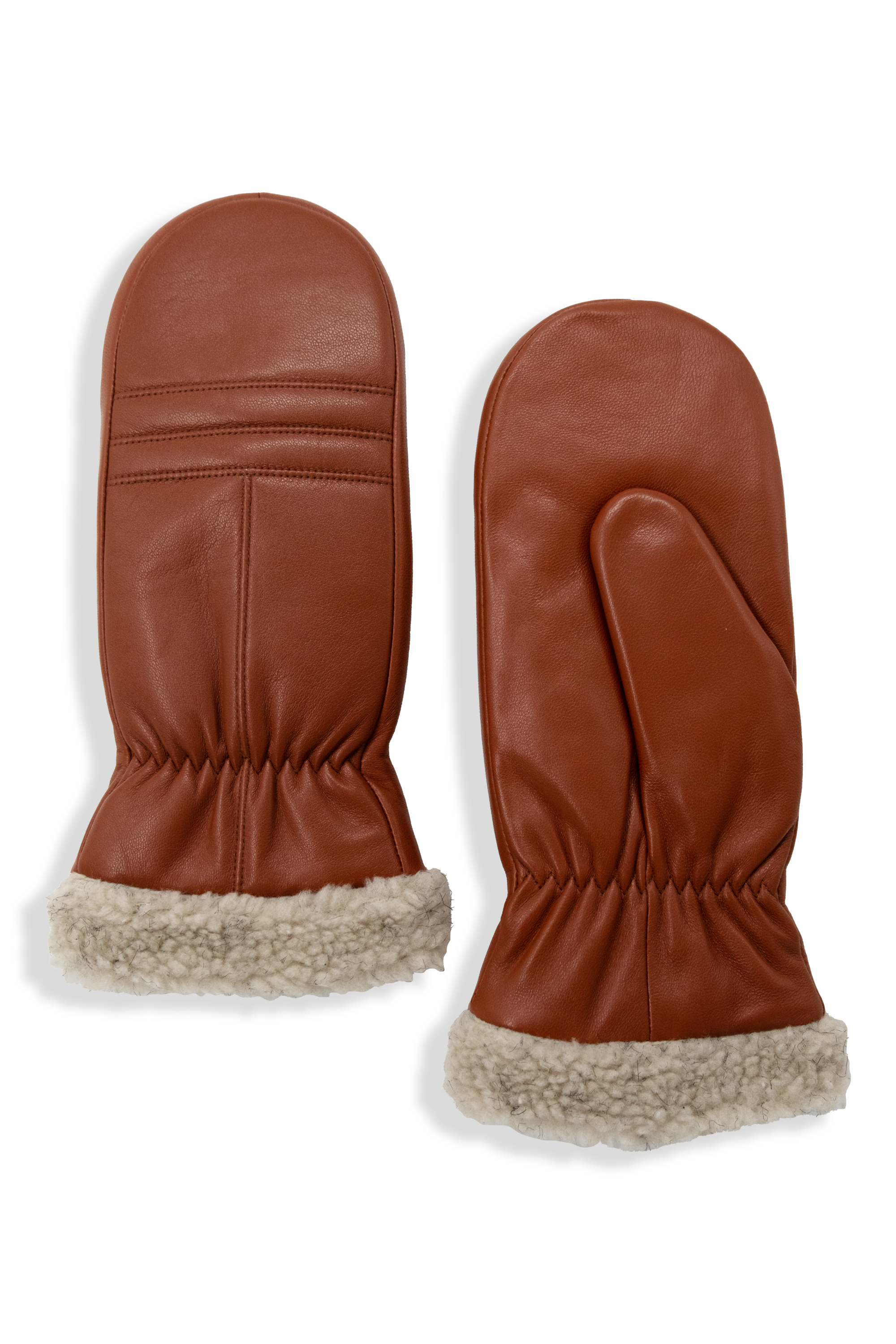COLWOOD COZY LEATHER MITTENS - Women