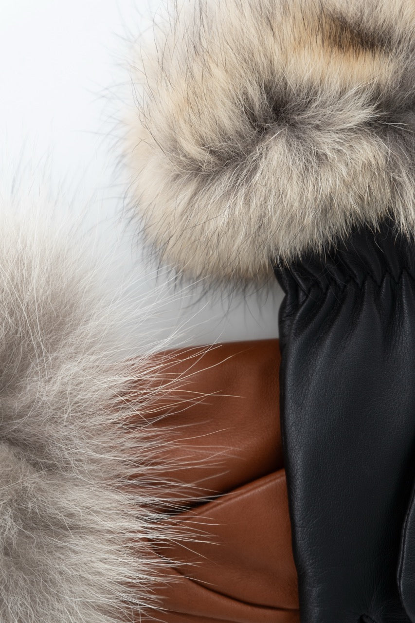 VICTORIA LEATHER GLOVES - Women
