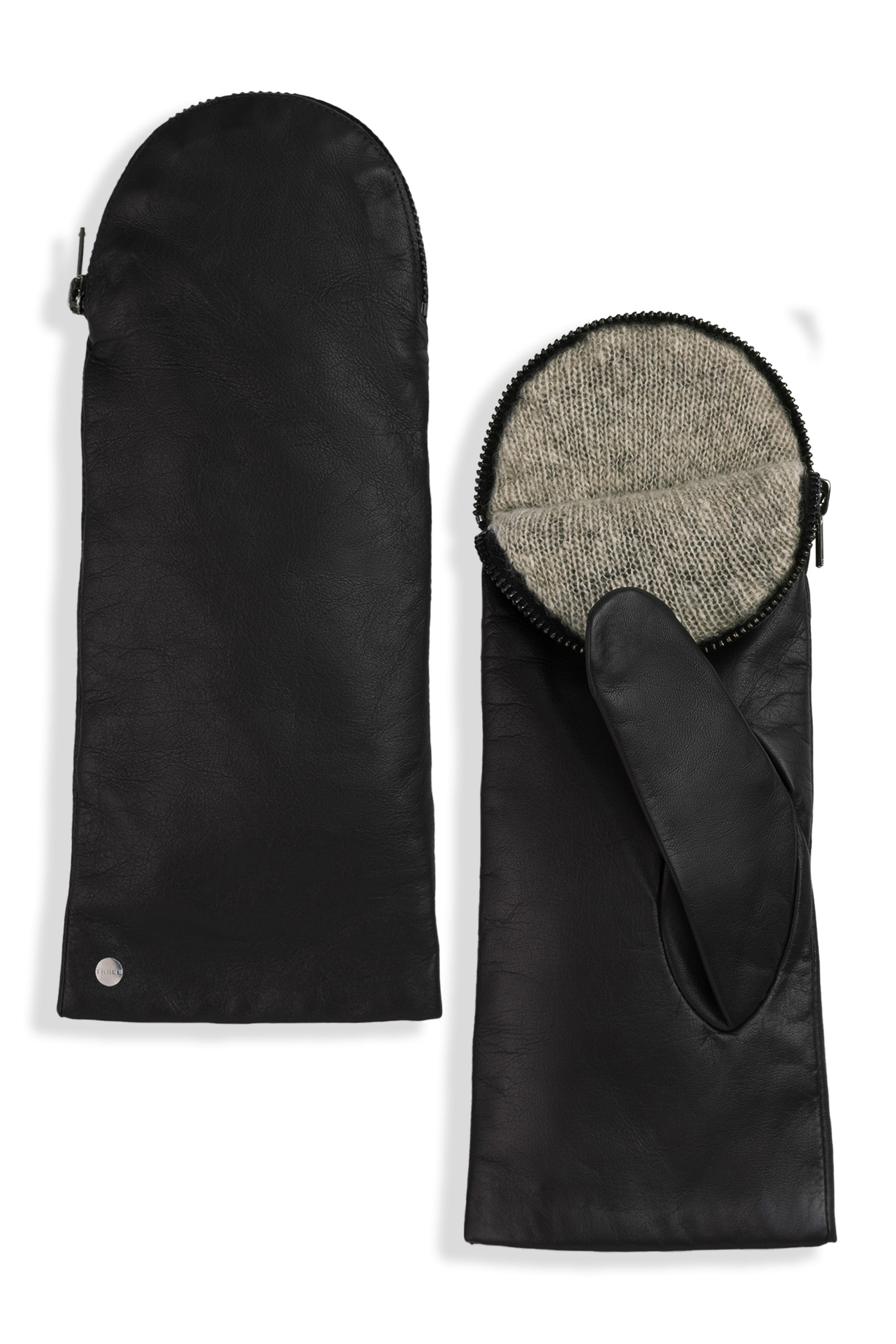 SYDNEY LEATHER CONVERTIBLE 2 IN 1 MITTENS - Women