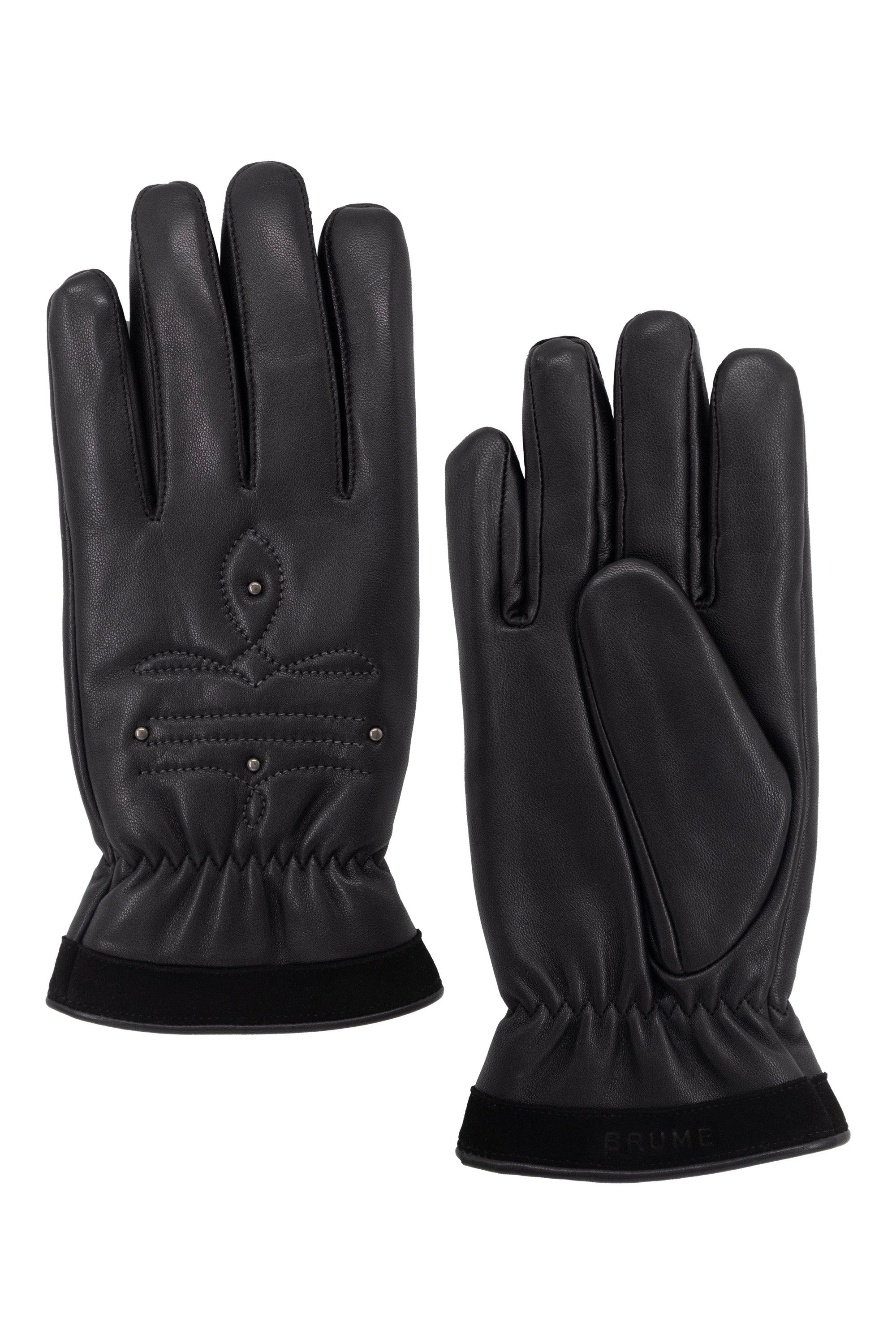 FLIN FLON LEATHER GLOVES - Women
