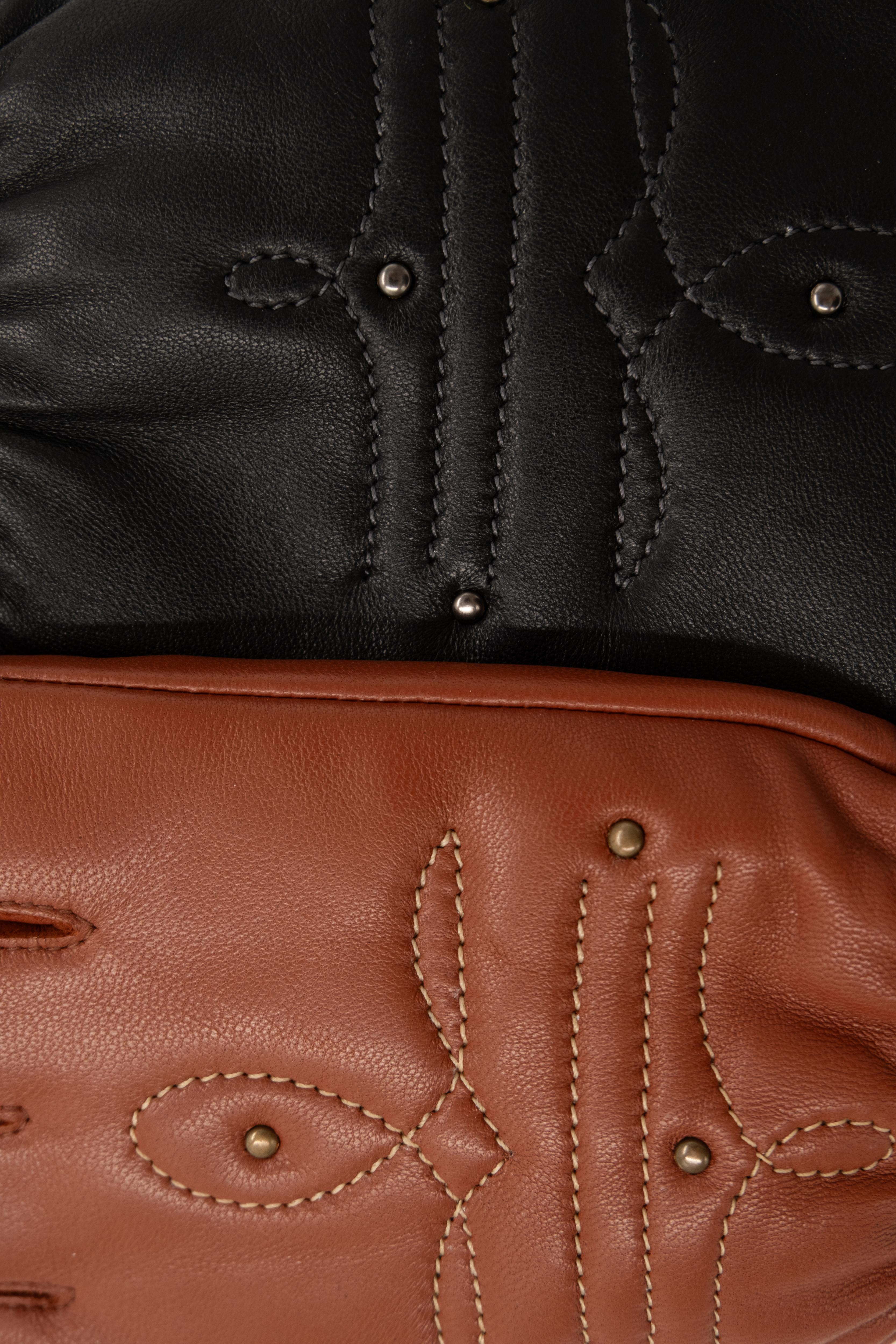 FLIN FLON LEATHER GLOVES - Women