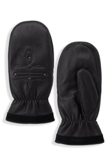 FLIN FLON LEATHER MITTENS - Women
