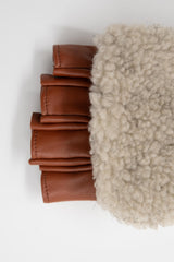 COURTNEY LEATHER CONVERTIBLE 2 IN 1 GLOVES - Women