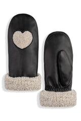 CONTRECOEUR LEATHER MITTENS - Women