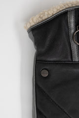 BANFF LEATHER MITTENS - Women