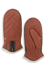 BANFF LEATHER MITTENS - Women