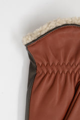 BANFF LEATHER MITTENS - Women