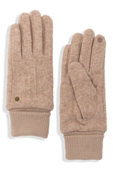 MATANE TOUCHSCREEN CABLE KNIT GLOVES - Women