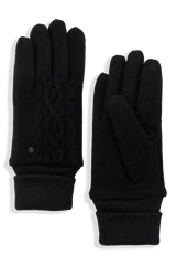 LA PRAIRIE TOUCHSCREEN KNIT GLOVES - Women
