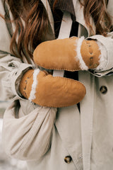 INUVIK SHEARLING MITTENS - Women