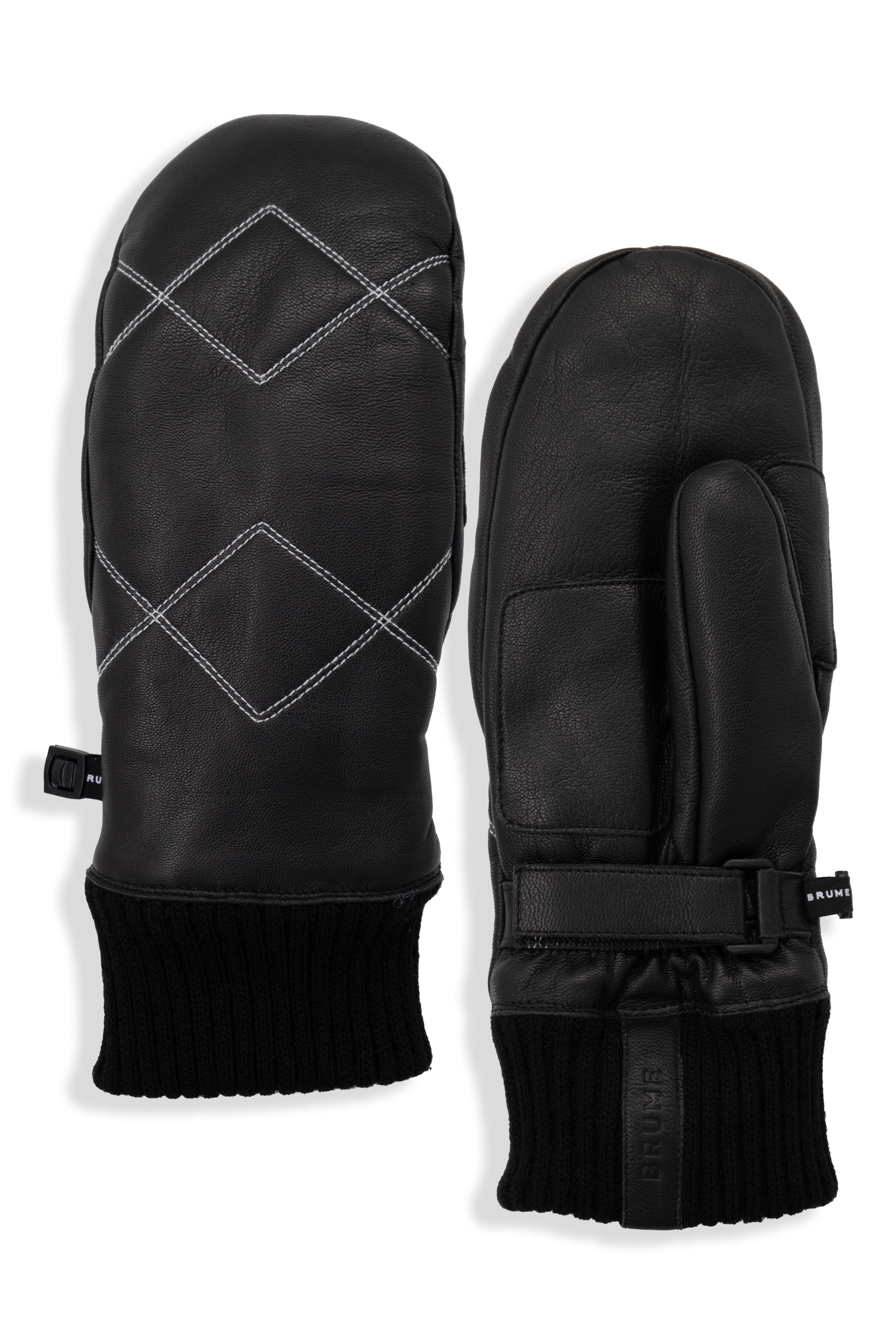 GRASSLAND LEATHER SKI MITTENS - Women