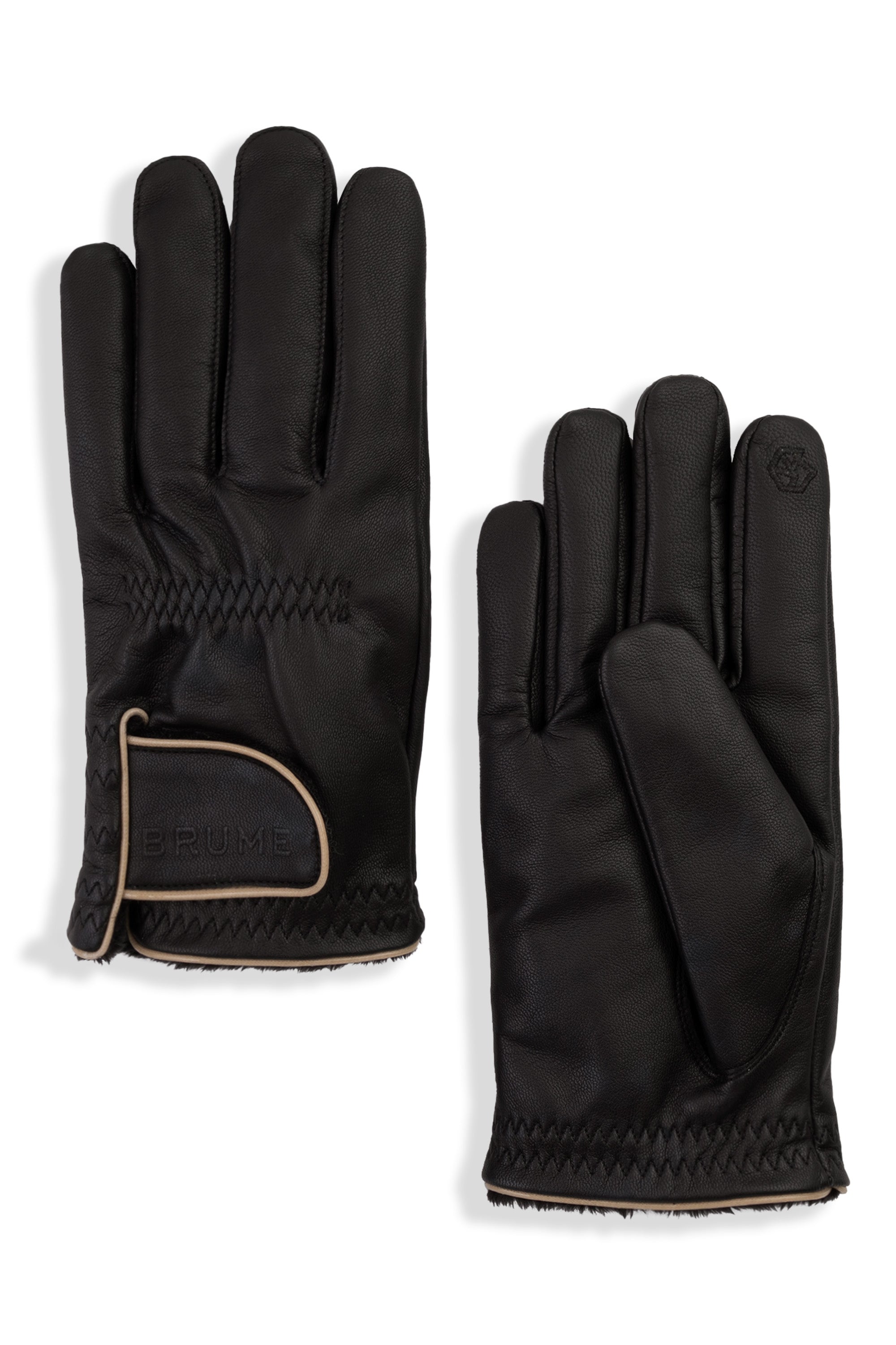 Gants En Cuir James - Hommes